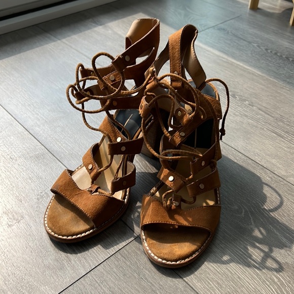 Dolce Vita High Heels Summer Boots - Picture 4 of 6